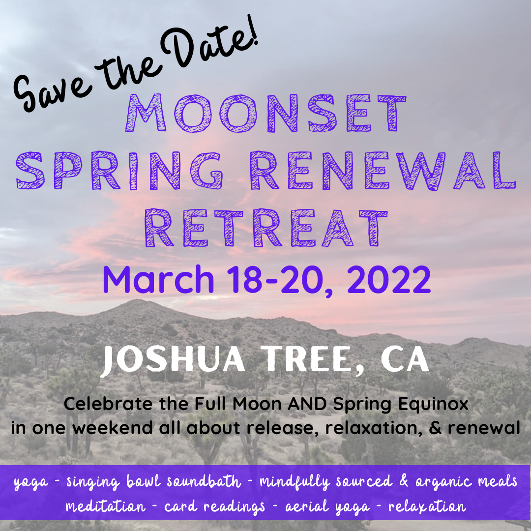 Spring Detox and Yoga Retreat In Joshua Tree