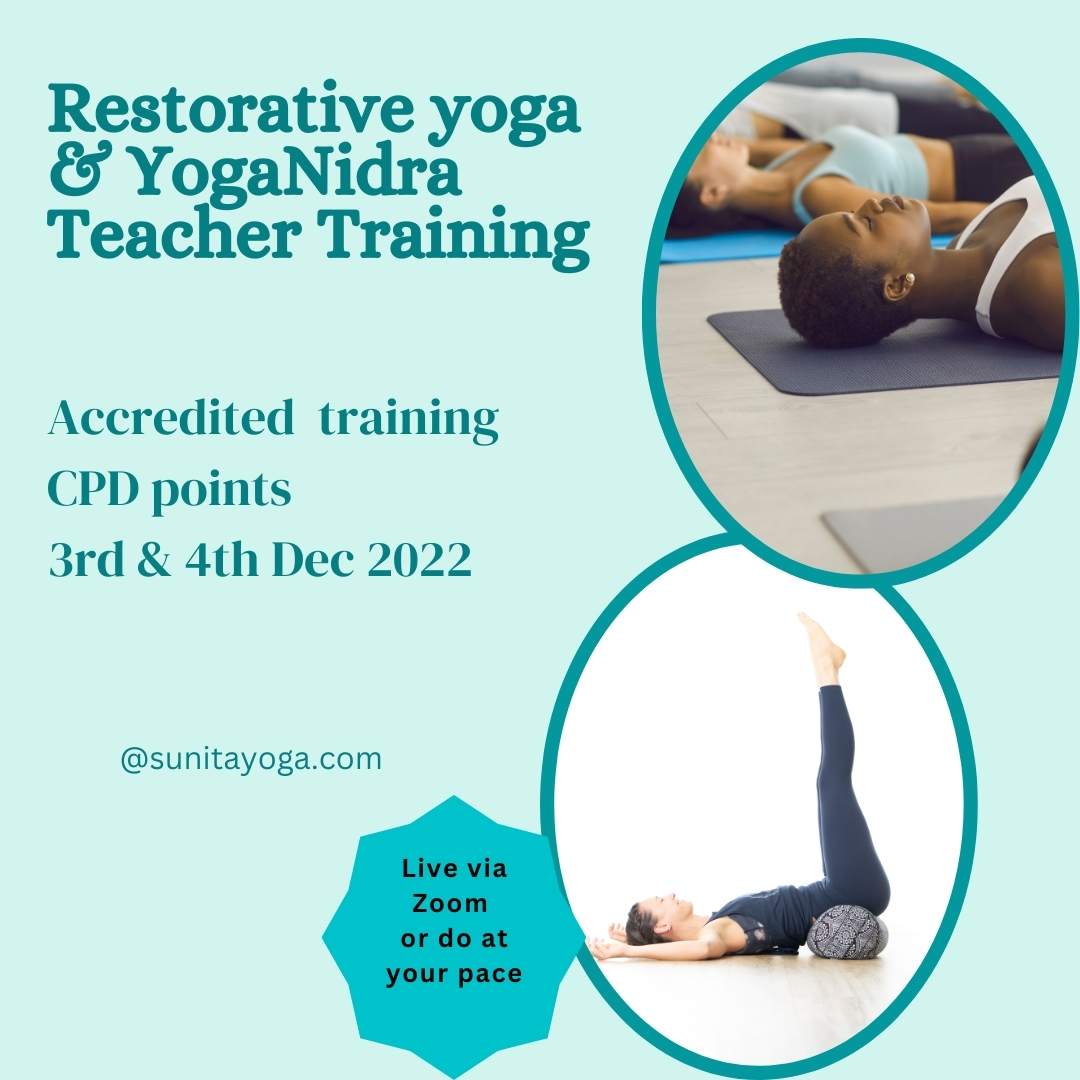 Restorative Yoga & Yoganidra teacher training